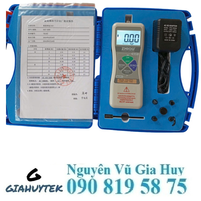 Máy đo lực kéo, đẩy, nén điện tử: chuẩn xác cho QC & R&D