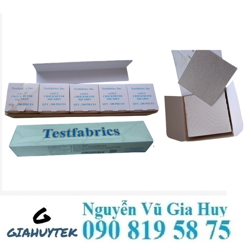 Vải Testfabrics: Đo Độ Bền Ma Sát AATCC Chuẩn