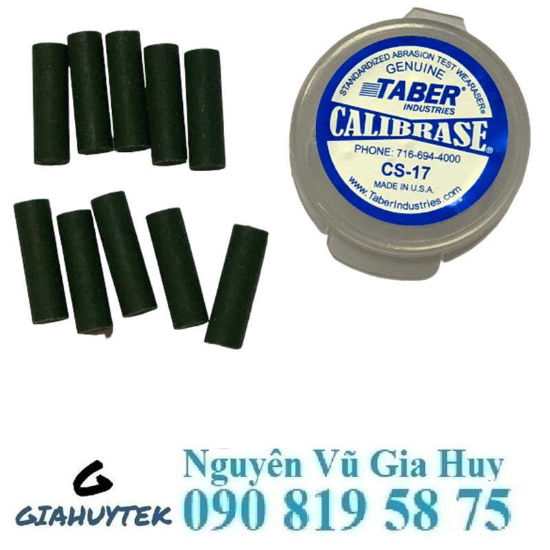 Thanh mài CS-17 hãng Taber loại 10 thanh – giải pháp kiểm tra mài mòn chuẩn xác