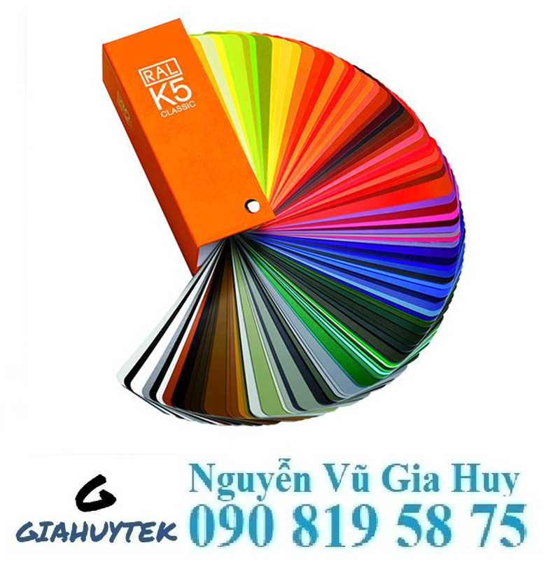 quạt màu ral k5 – Chuẩn màu cho nhà sản xuất sơn